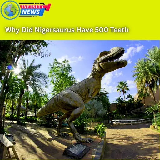 what dinosaur has 500 teeth